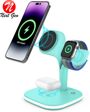 Chargeur induction 5 en 1 Vert